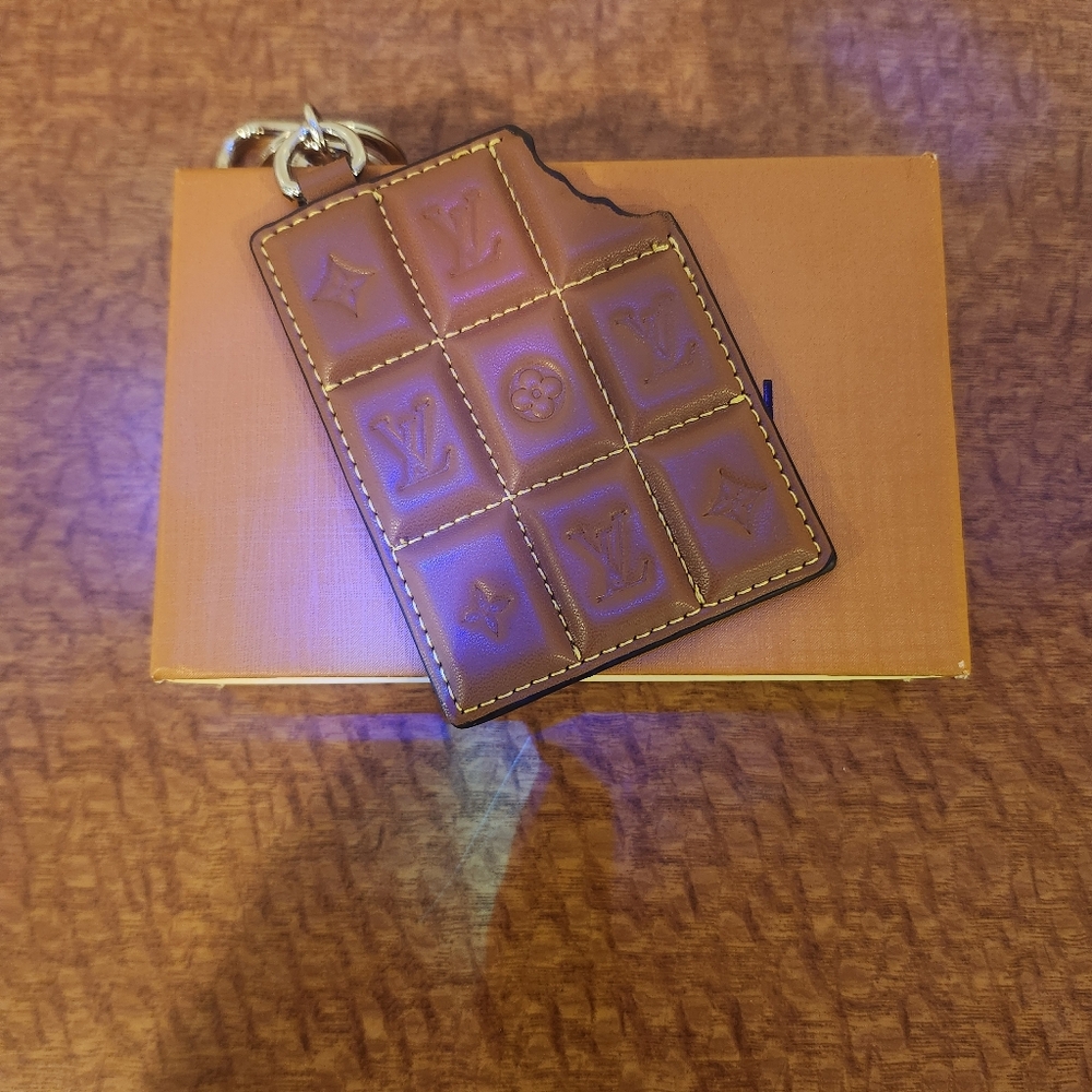 Louis Vuitton Chocolate Keychain/Bag Charm